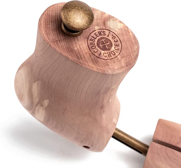 Cobbler's Choice Men's Cedar Boot Tree | All Natural Aromatic Cedar Wood