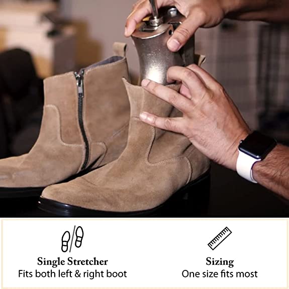 FootFitter Cast Aluminum Boot Instep & Vamp Stretcher