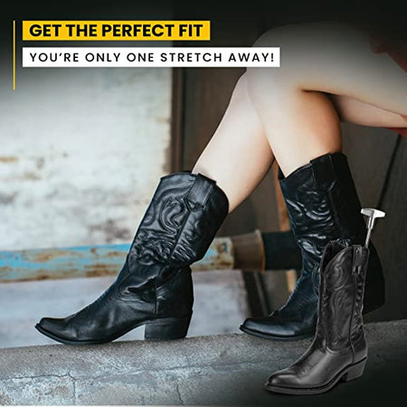 HOUNDSBAY Bloodhound Professional Western Cowboy Boot Stretcher for Women