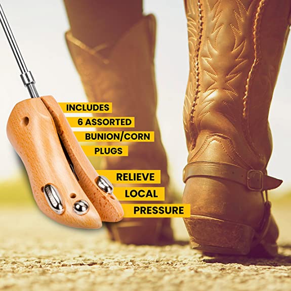 HOUNDSBAY Bloodhound Professional Western Cowboy Boot Stretcher for Women