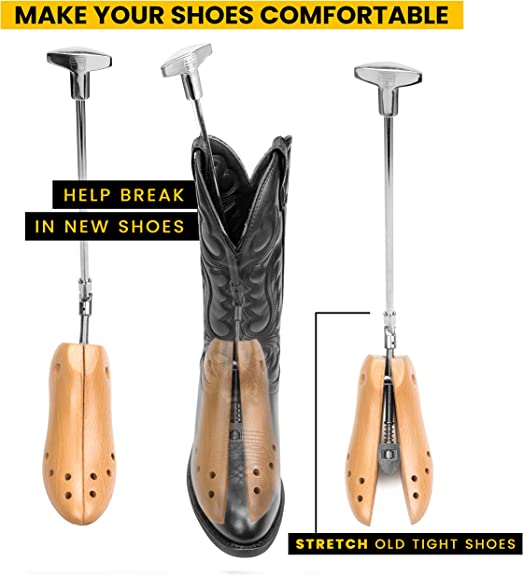 HOUNDSBAY Bloodhound Professional Western Cowboy Boot Stretcher for Women