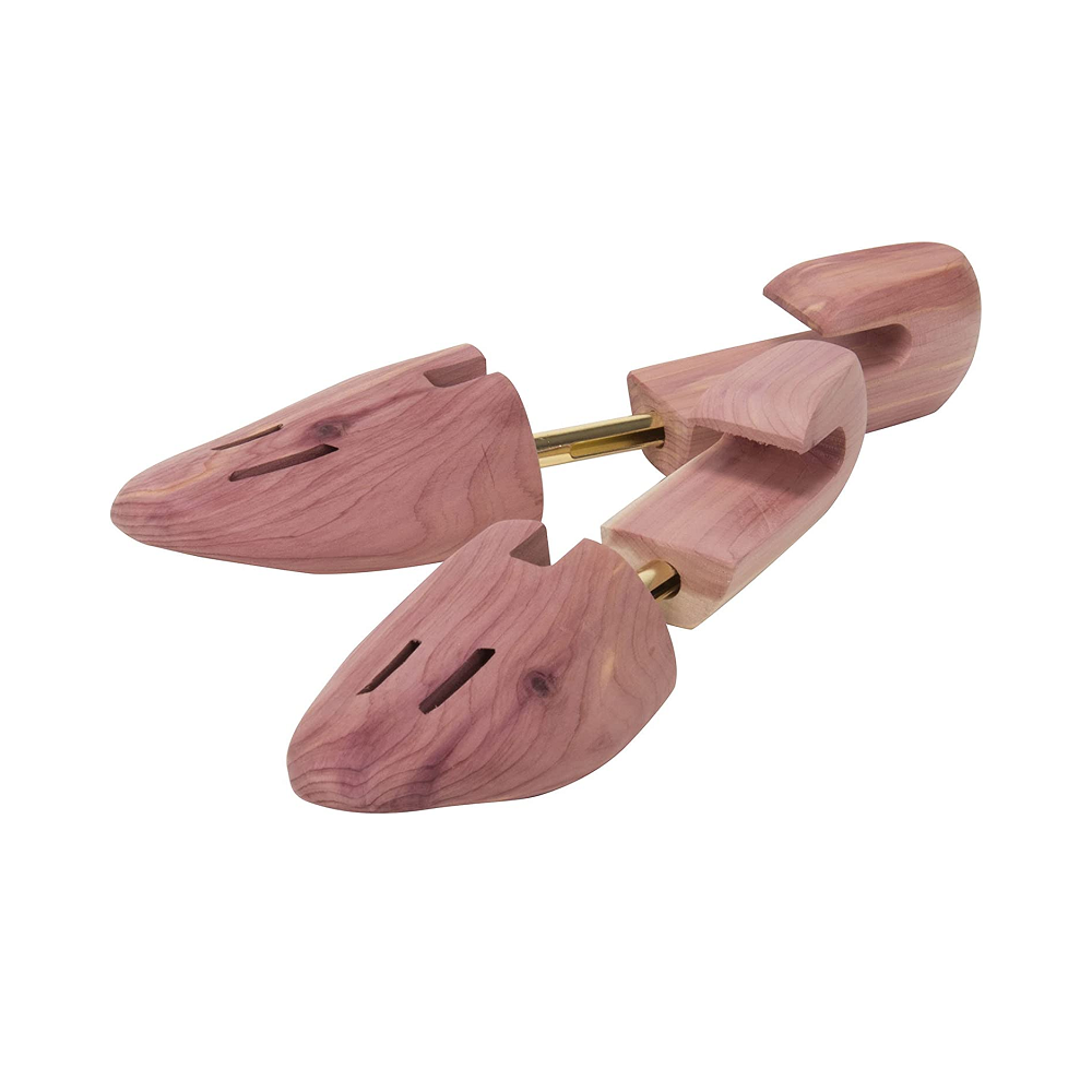 Household Essentials 77403 Men's Cedar Wood Shoe Tree | Natural Red Cedar