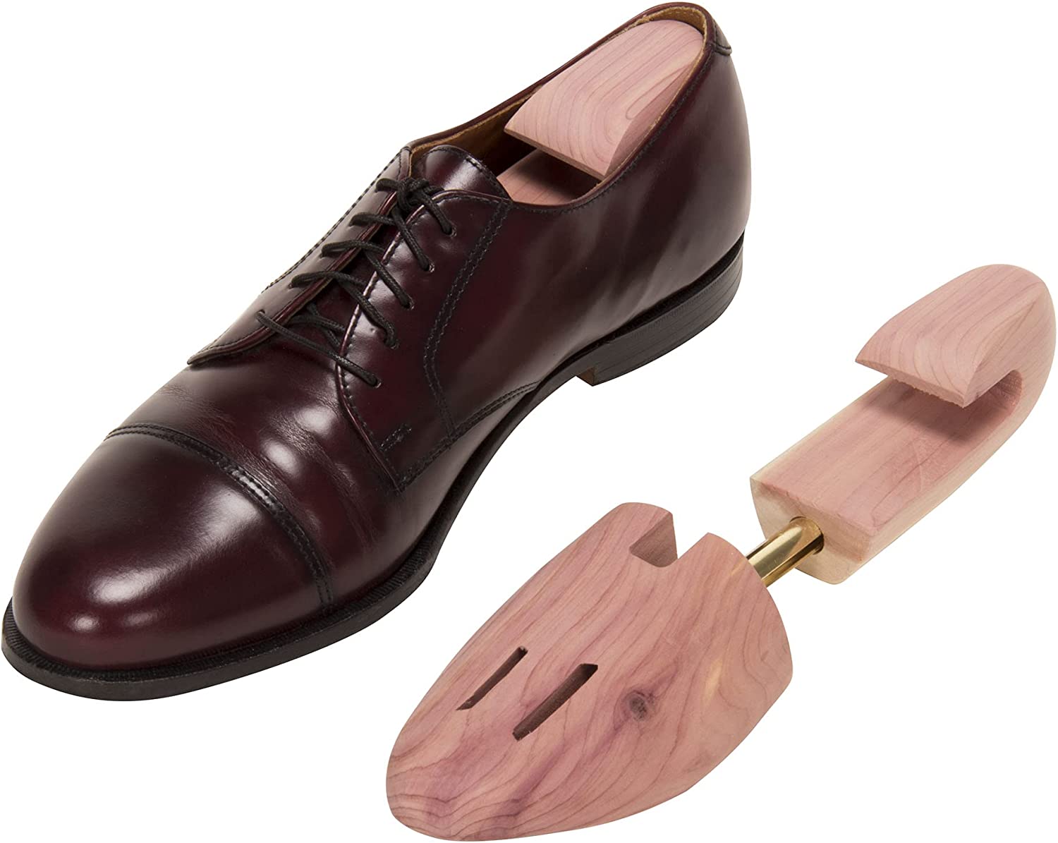 Household Essentials 77403 Men's Cedar Wood Shoe Tree | Natural Red Cedar