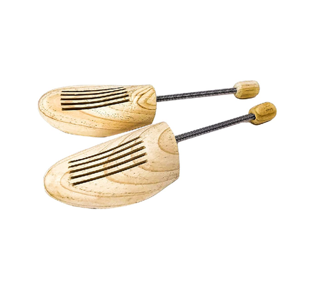 Leather Hero Wood Shoe Trees | Portable Smooth Wooden Boot & Shoe Trees for Men & Women