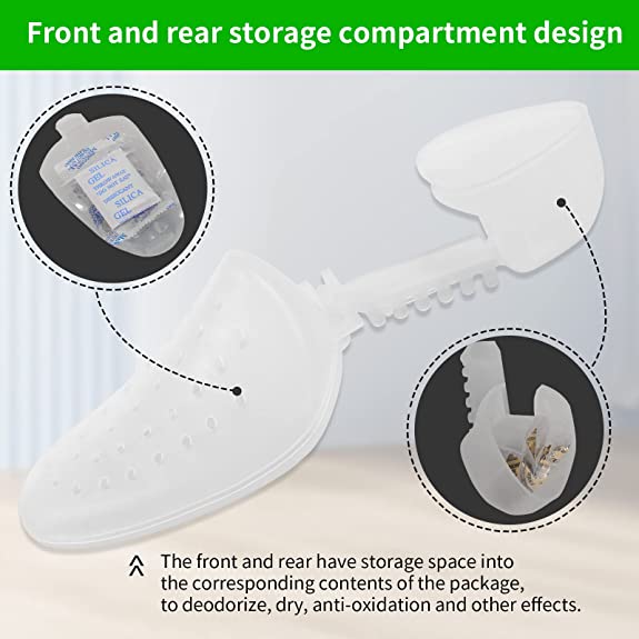SIEOFOFO Shoe tree Shoe Tree Stretcher Shaper for Men Adjustable Length Shoes Boot Holder