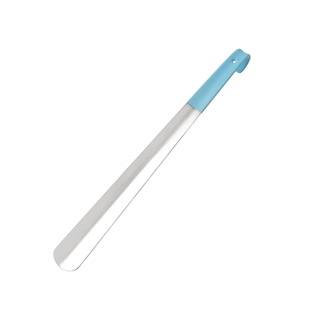 Shoe Horn- Shoe Horn Long Handle- Long Shoe Horn- Shoehorn - Shoe Horns for Men-Women-Seniors-Kids- Premium Metal Handled Shoe Helper Stick- Shoe Spoon- Long-Handled Shoe Tongue- 16 Inch Shoe Horn