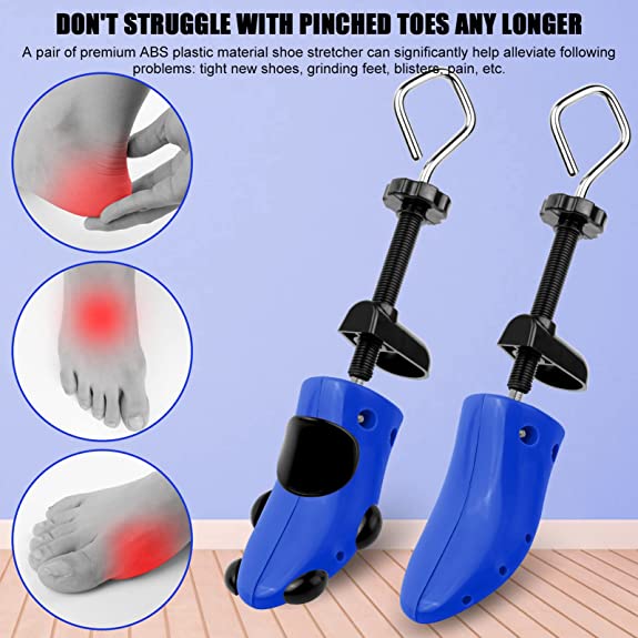 Unikoo Shoe Stretcher | 4-Way Shoe Stretchers for Wide Feet | 2Pcs Shoe Expander Wideners