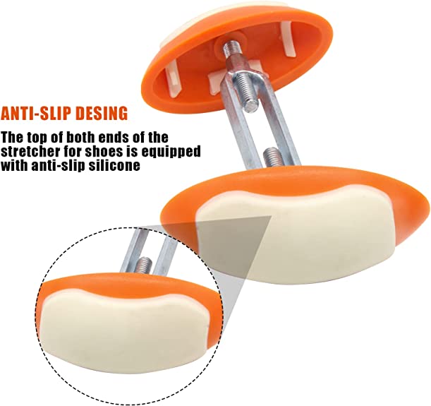 YRMJ 1 Pair Mini Shoe Stretchers for Wide Feet | Shoe Wider Anti-Slip Expander Adjustable