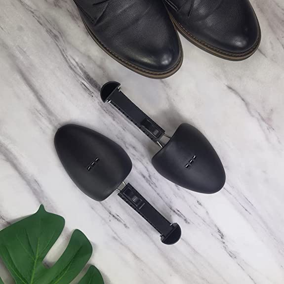 YY YEARCHY Shoe Tree for Men Adjustable Lightweight Plastic Shoe Stretchers