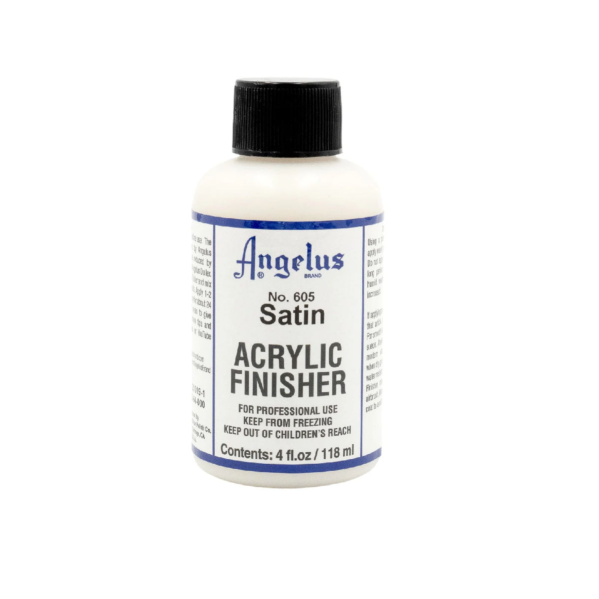 Angelus Satin Acrylic Finisher 4OZ #ANAPS