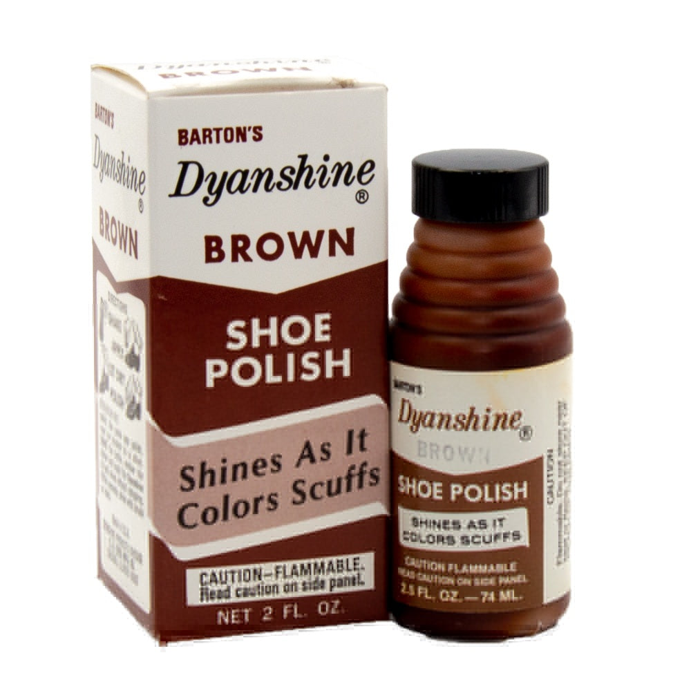 Barton's Dyanshine 2oz Liquid Shoe Polish