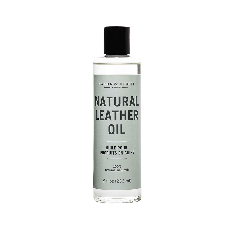 CARON & DOUCET - 100% Natural Leather Oil & Conditioner to Repair & Restore Shoes Boots Couches Car Seats Purses Jackets Saddles & Tacks