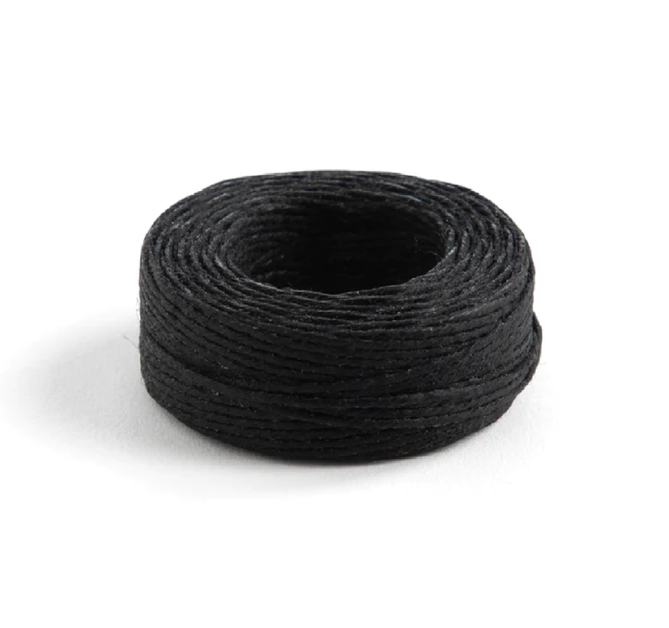 Tandy Leather Waxed Thread 25 yds (22.9 m) Black 11207-01
