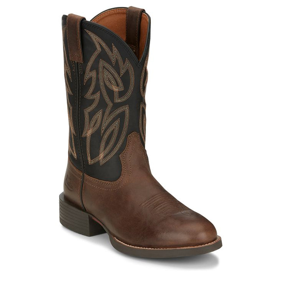 Justin Back Men Footwear Cowboy/Western Rendon 11" Western Color Brown (SE7531)