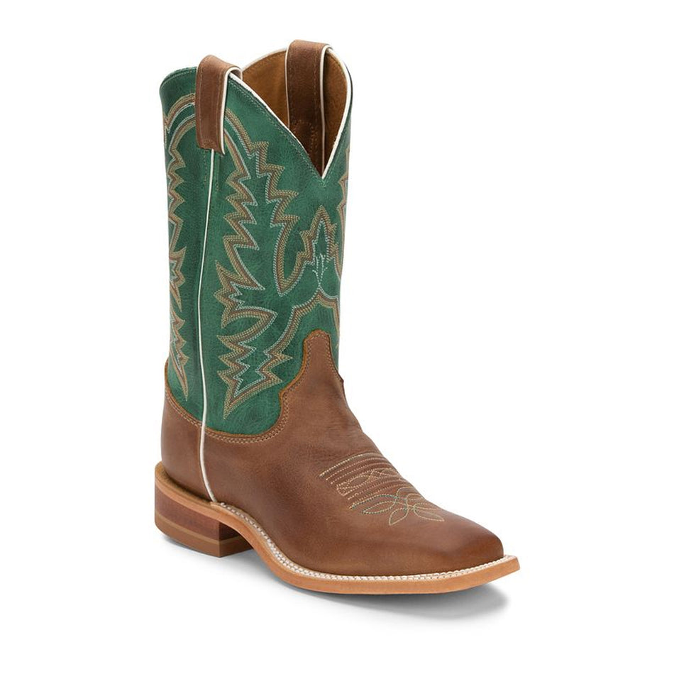 Justin Back Women Footwear Cowgirl/Western Kenedy 11" Western Boot Color Brown (#BRL317)