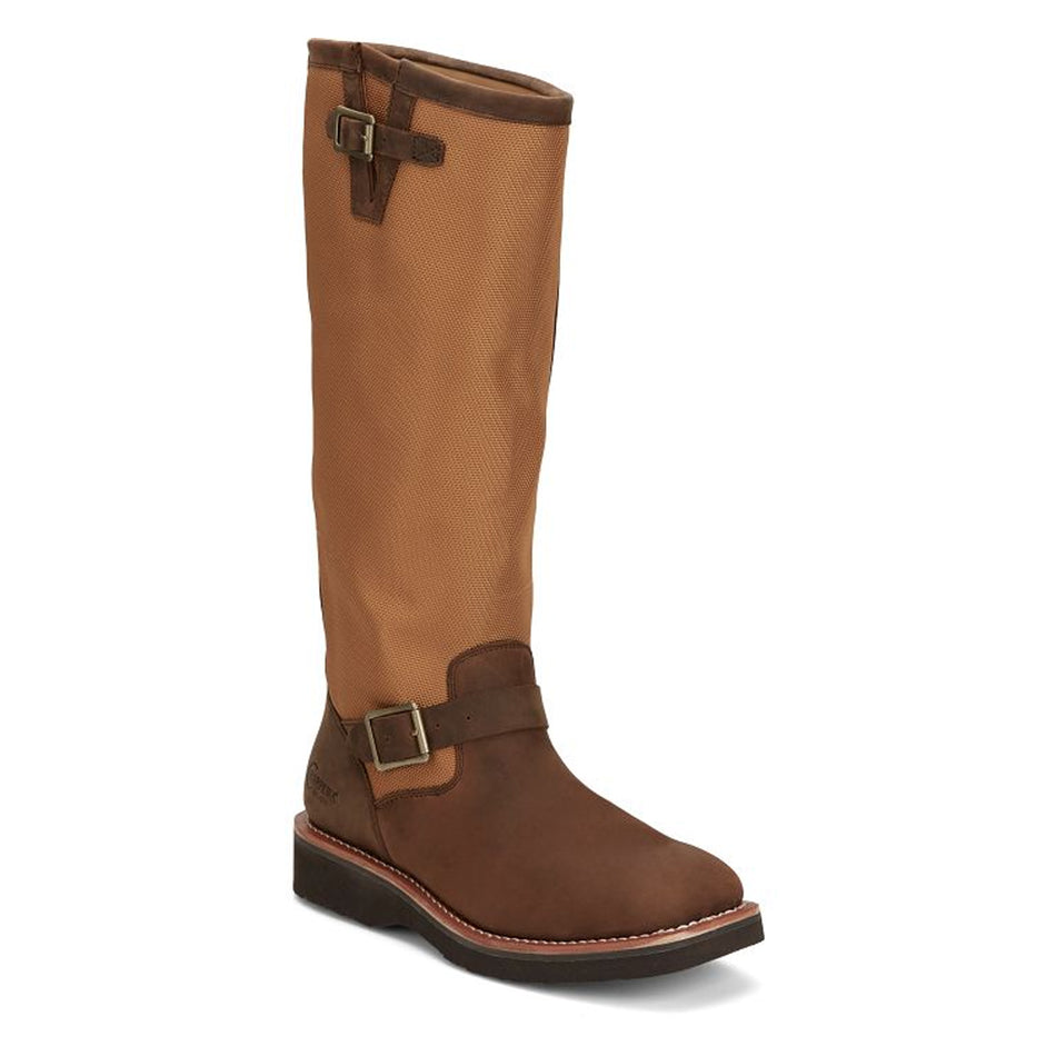 Chippewa Men's Footwear Snake Boots Cottonwood 17" Snake Boot Color Hickory Brown (#SN5914)