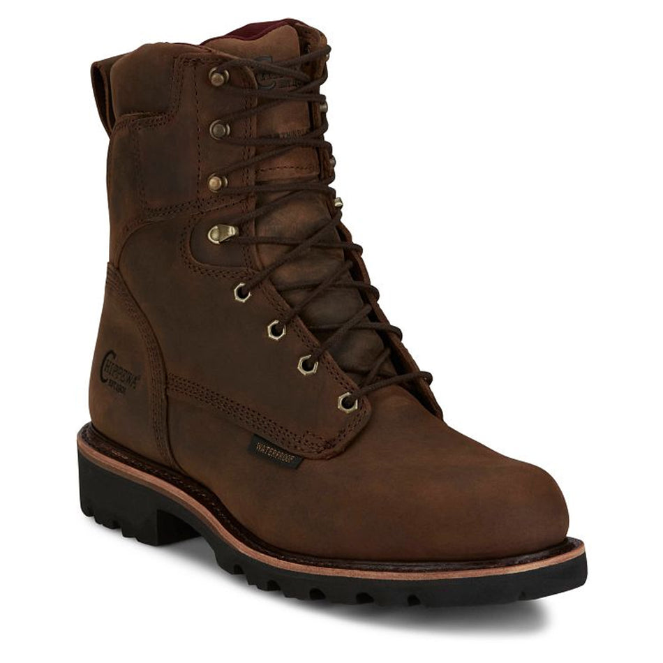 Chippewa Back Men's Footwear Super DNA 8" Waterproof Insulated Color Bay Apache (#59416)