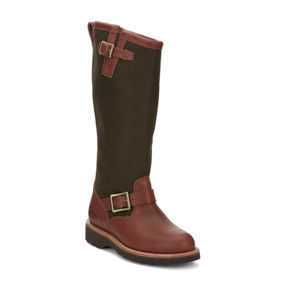 Chippewa Back Women's Sunjo 15" Snake Boot Color Oro Russett (#SN6913)