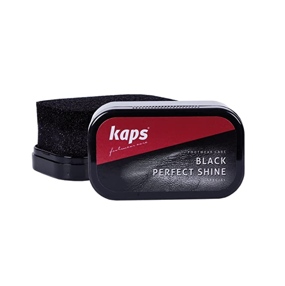 Kaps Shoe Polish Sponge Gives Instant Gloss For Leather Shoes Boots Bags Perfect Shine 3 colors
