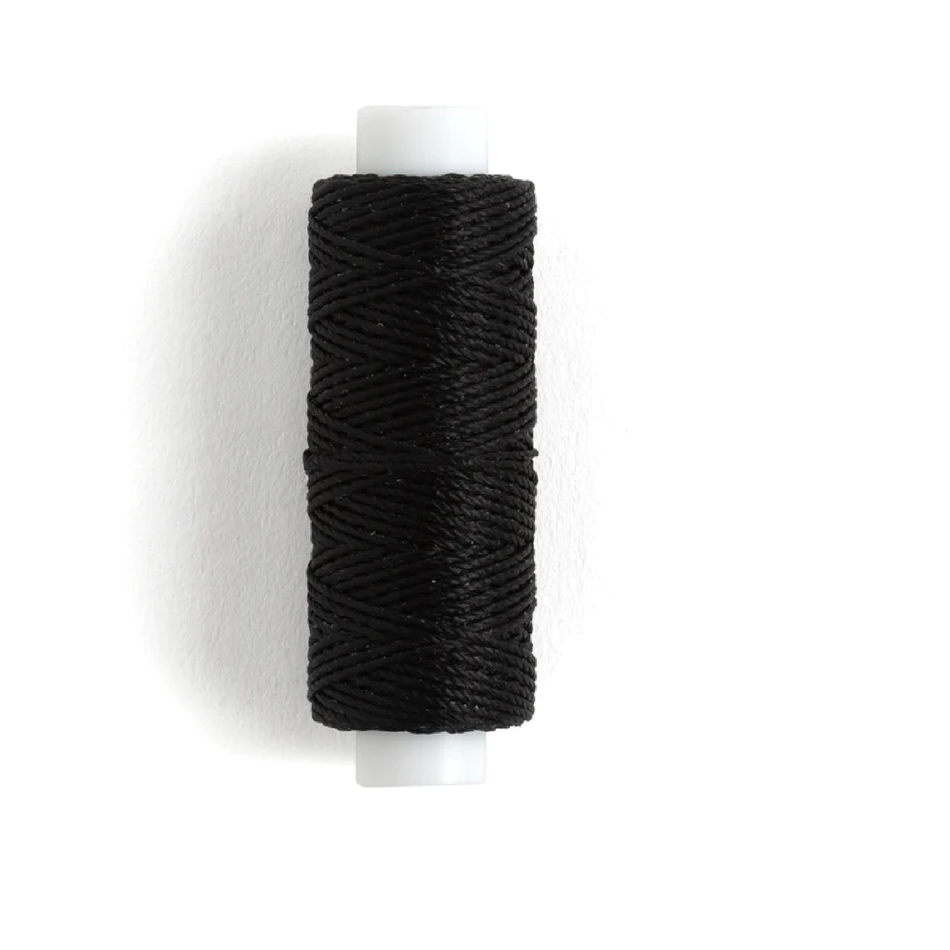 Tandy Leather Waxed Nylon Thread 25 yds. (22.9 m) Black 1227-01
