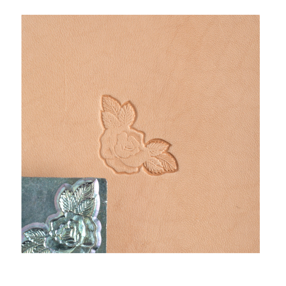 Tandy Leather Rose Corner Craftool 3-D Stamp 8534-00