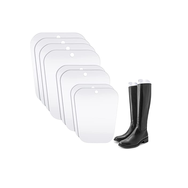 Bememo 8 Pieces Boot Shaper Form Inserts Tall Boot Support for Women and Men