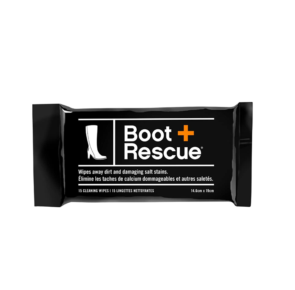 BootRescue All Natural Cleaning Wipes for Leather & Suede Shoes & Boots for Dirt Salt Stains