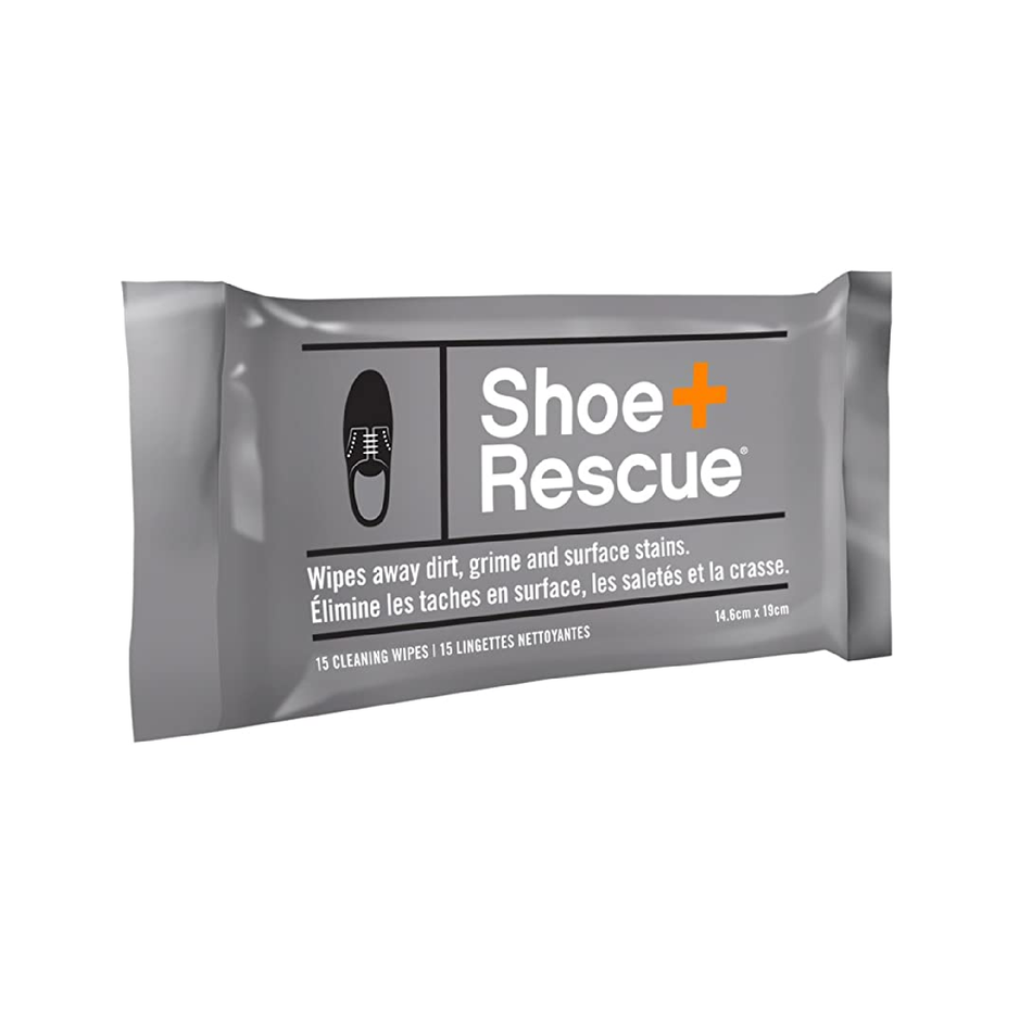 ShoeRescue All Natural Shoe Cleaner Wipes for Leather & Suede Shoes & Boots