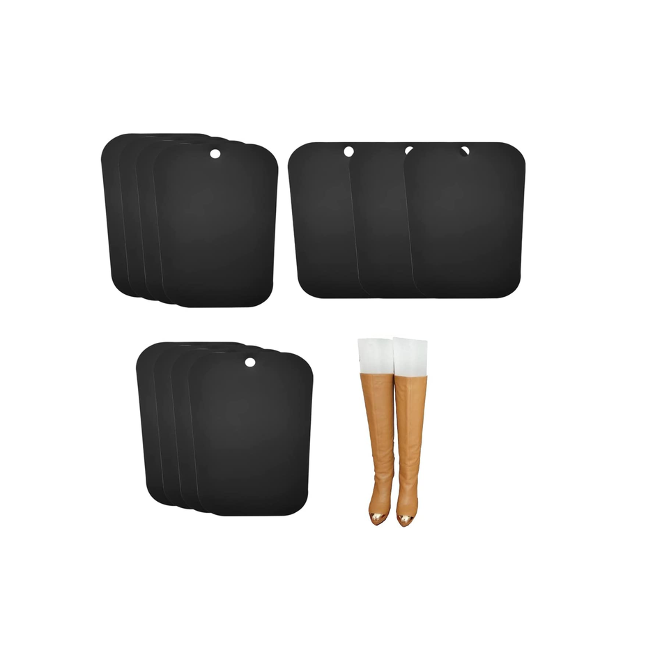 2Pairs Black Plastic Automatic Stand Support Shaper Shoe Trees Tall Short  Boot Shaper Inserts Pads Thigh Boot Holder Hanger : : Clothing