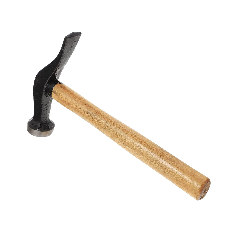 COHEALI Wooden Handle Hammer Grip Hammer Shoe-making Hammer Shoe Repair Tool Wood Handle Tack Hammer