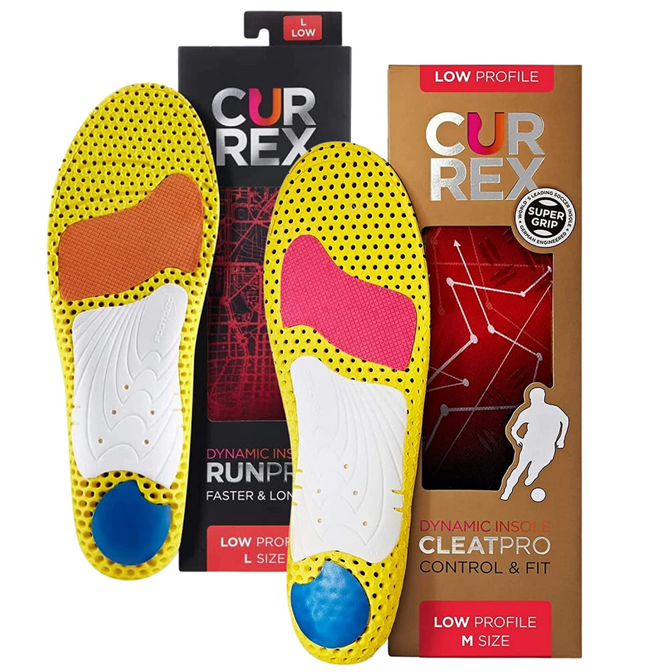 Currex Customized Support Insoles Bundle | RunPRO Insole & CleatPRO Insole