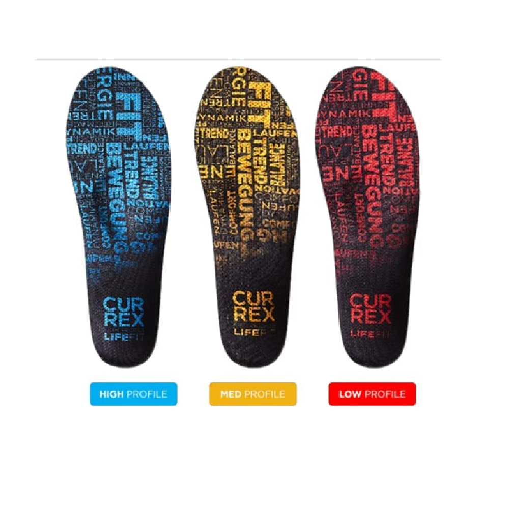 Currex LifeFit Insole | Men Women & Youth Dynamic Support Insole | Feet & Joint Relief