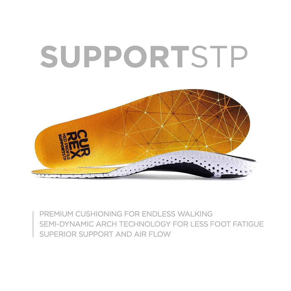 Currex SupportSTP Insole | Men Women & Youth Dynamic Support Insole