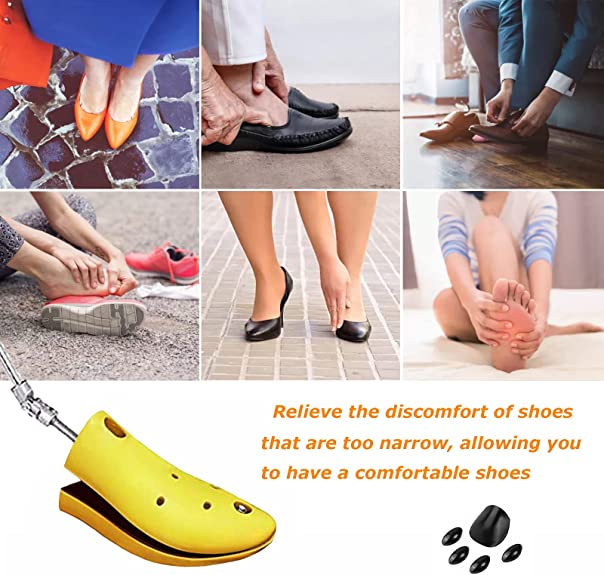 Emivery Shoe Stretcher for Boots Adjustable Stretching Boots Instep Expander Shoes Trees
