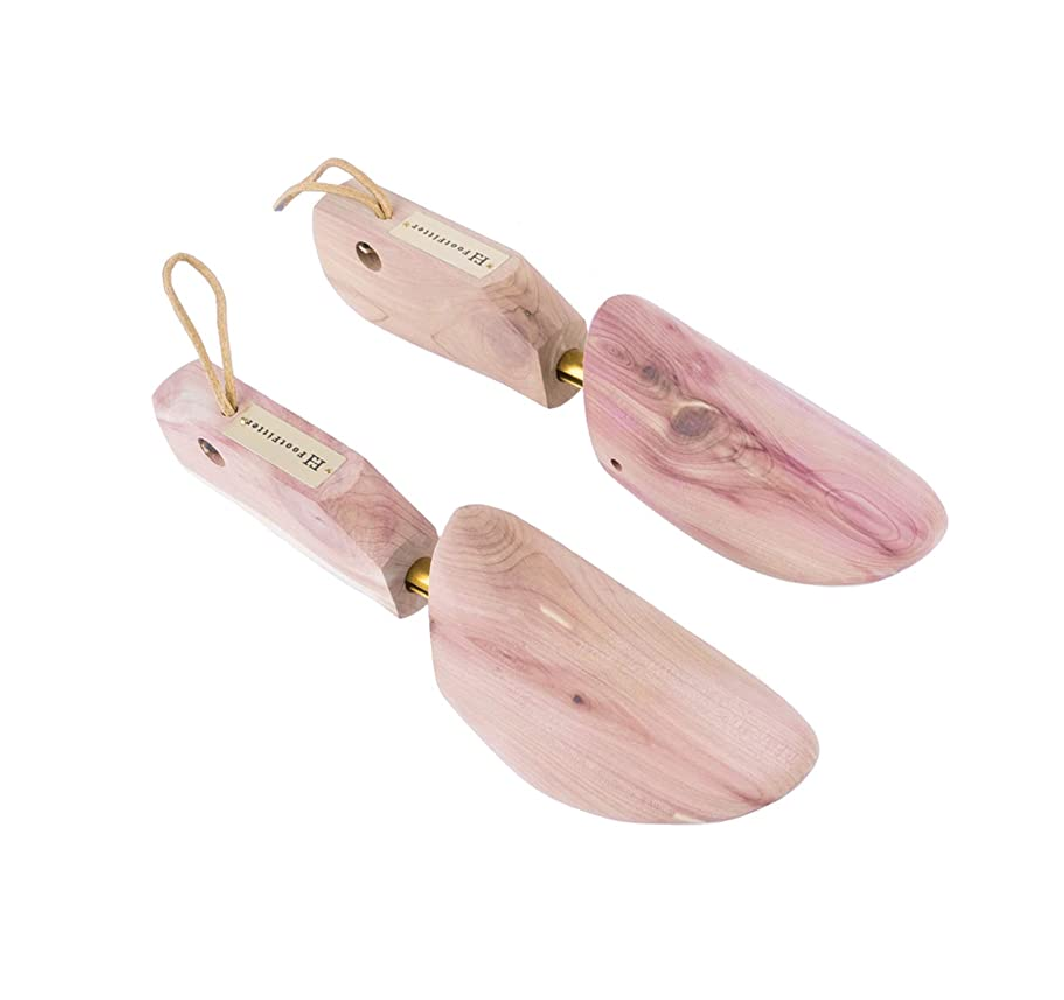 Shoe Horn HOUNDSBAY Men's SM Premium Cedar Shoe Trees Adjustable