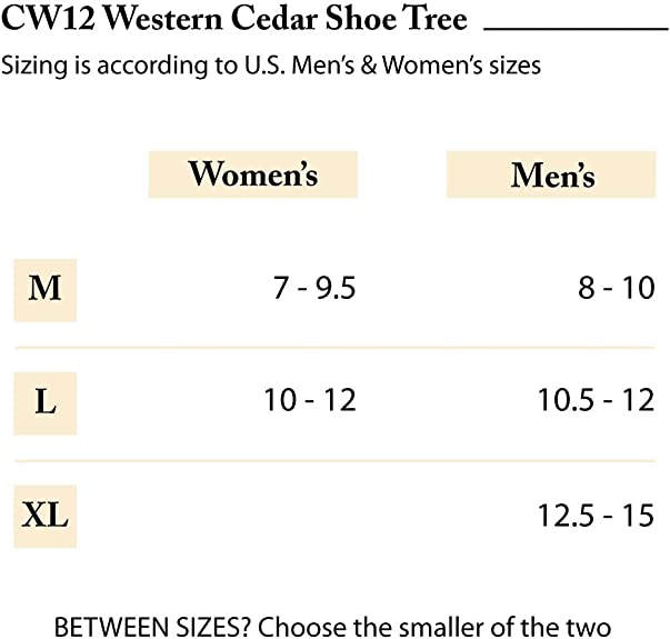 FootFitter Western Cedar Boot Tree | Best Shoe Trees for Western Cowboy Style Boots