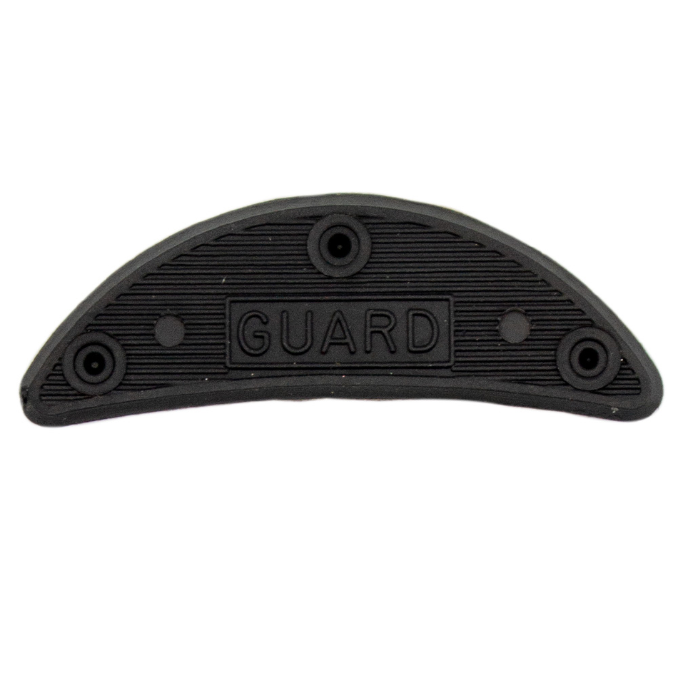 Guard Heel Plate Black 6 100 Pr Box #27714