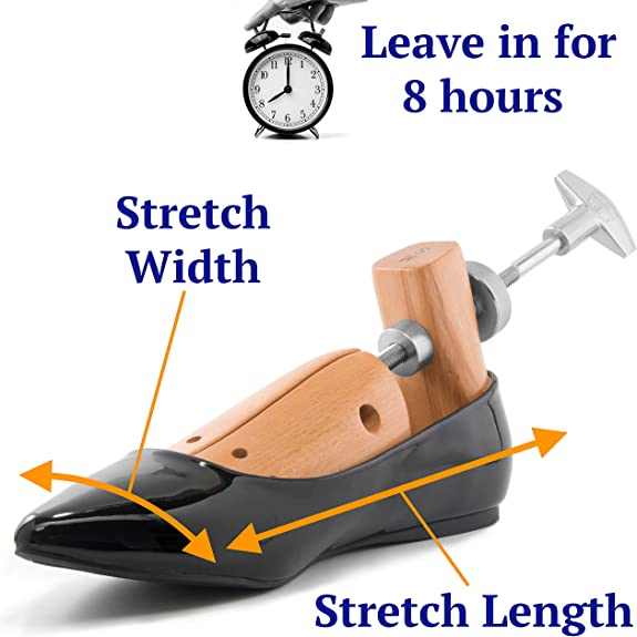 HOUNDSBAY Bulldog Premium Professional 2-way Wooden Shoe Stretcher