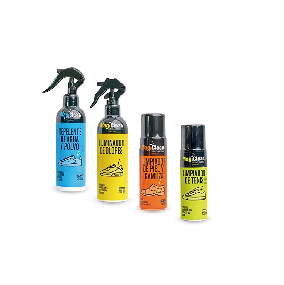 4-PACK COMPLETE SHOE CARE CLEANING KIT