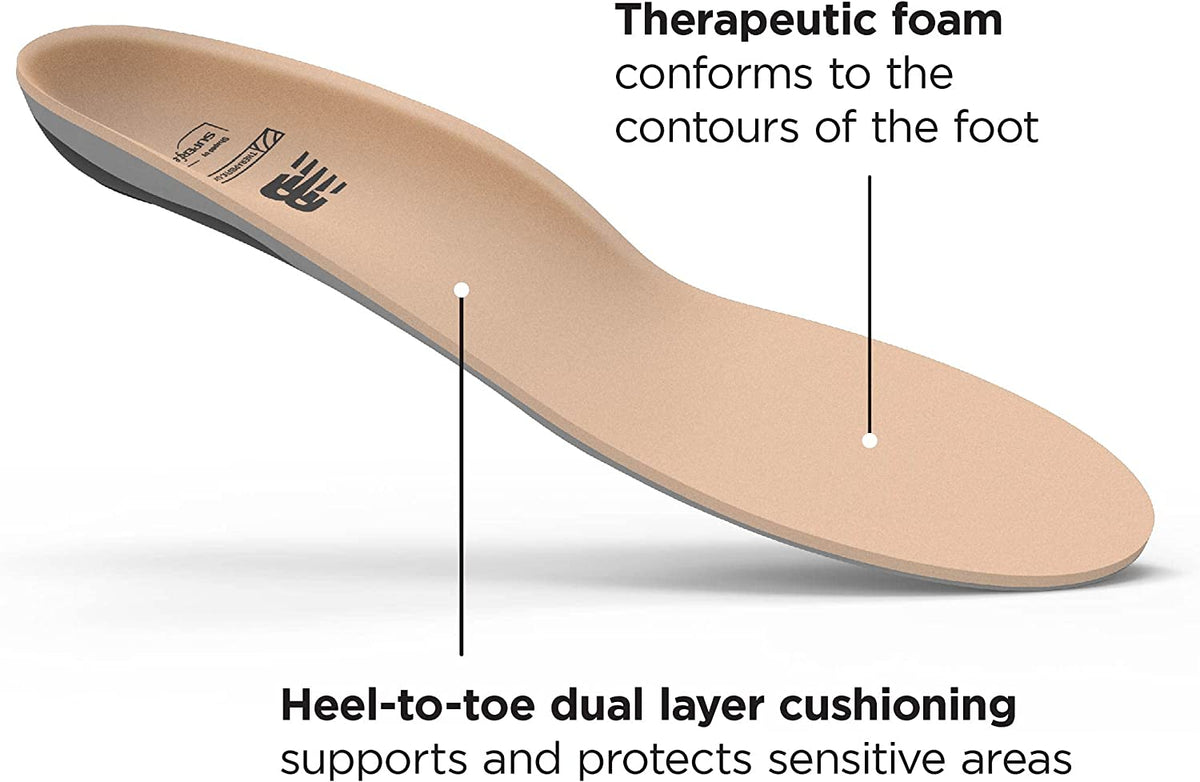 New Balance Therapeutic Cushion Shoe Inserts Cushioning Orthotic Inserts 