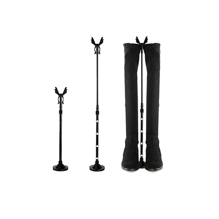 OHOH 2 Pack Retractable Boot Shapers- Adjustable Height of 15.5"-25"- Boot Inserts Storage Stand Up Holders- Boots Knee High Shoes Clip Support Stand for Tall Boots Womens Mens