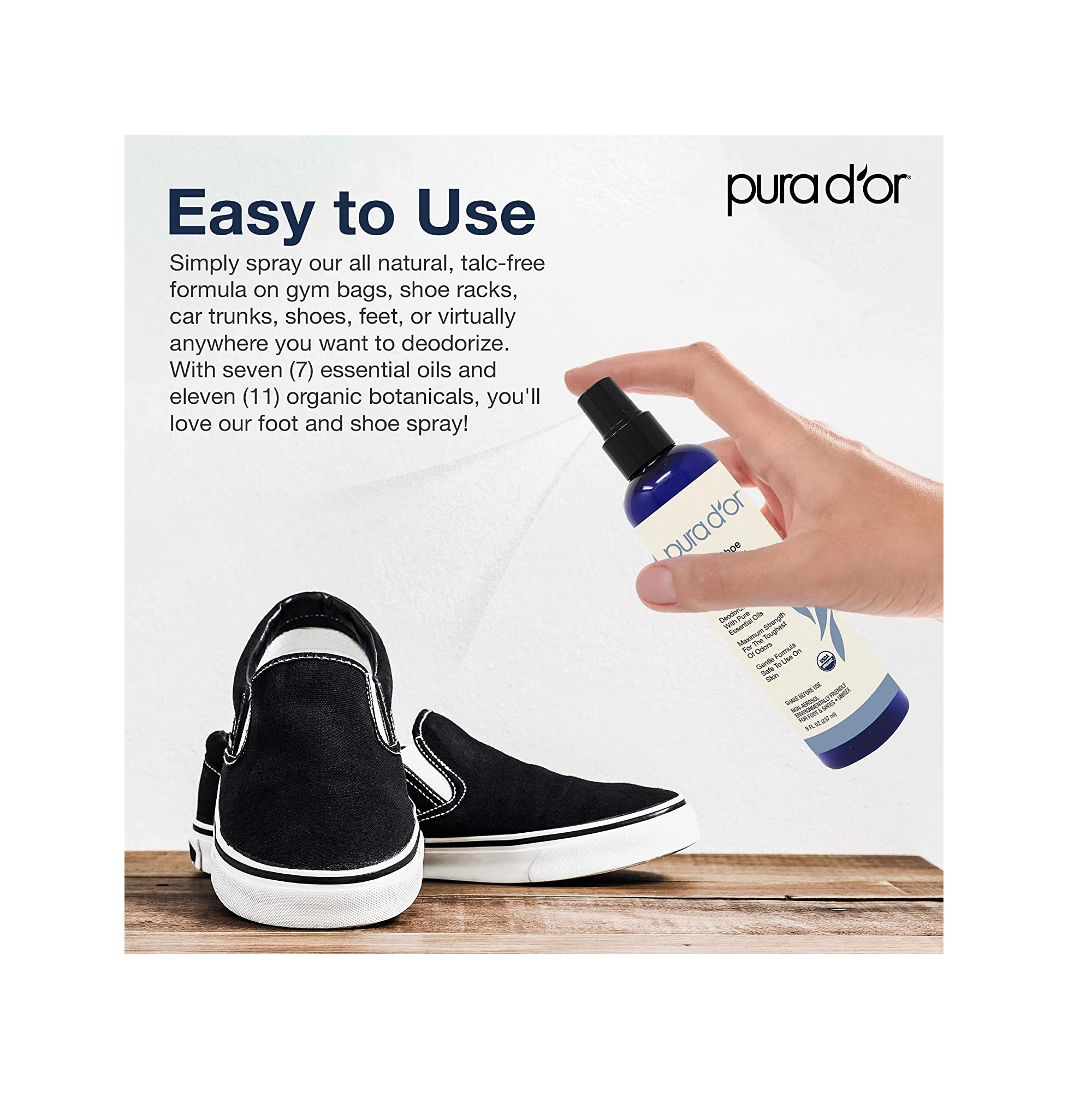Eco-Friendly Shoe Protector Spray For Shoes & Fashion