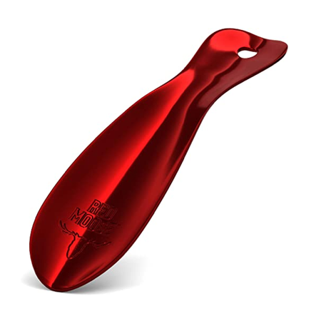 RED MOOSE Shoe Horn - 7.5 Inch- Solid Steel - Durable Metal
