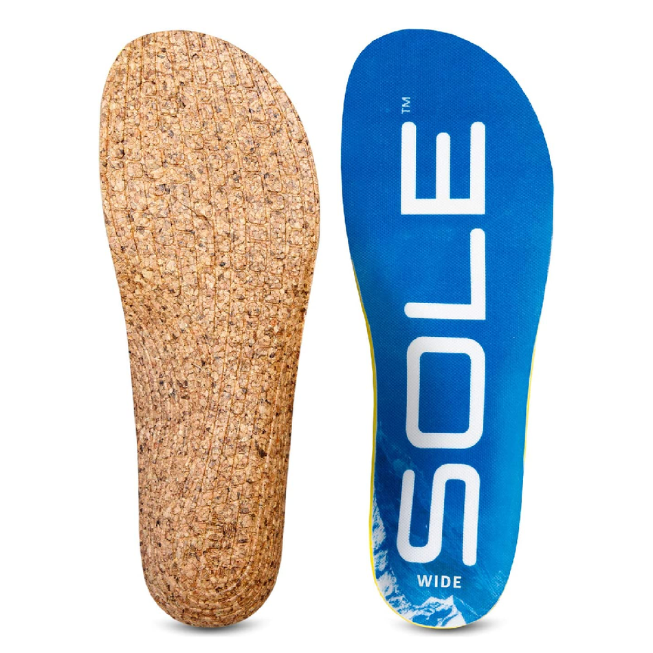 SOLE Performance Thick Wide Cork Shoe Insoles