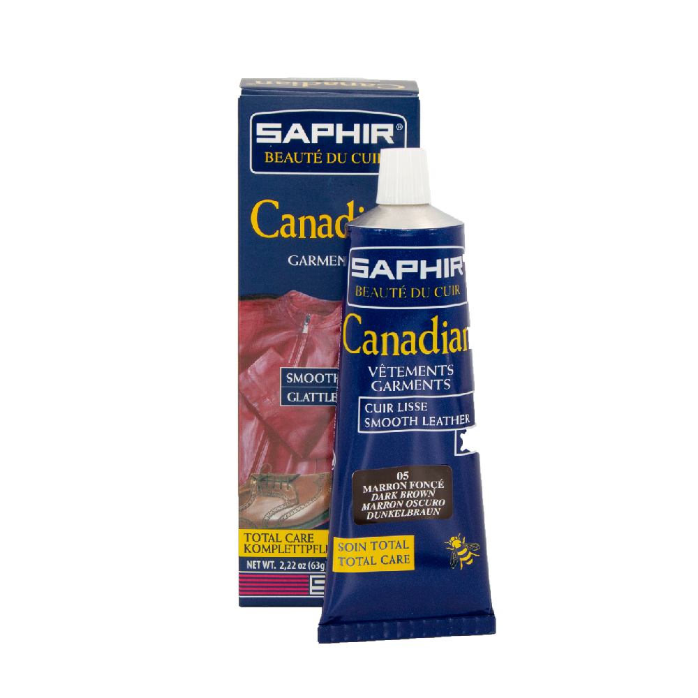 Saphir Canadian Tube Black 75ml #34472