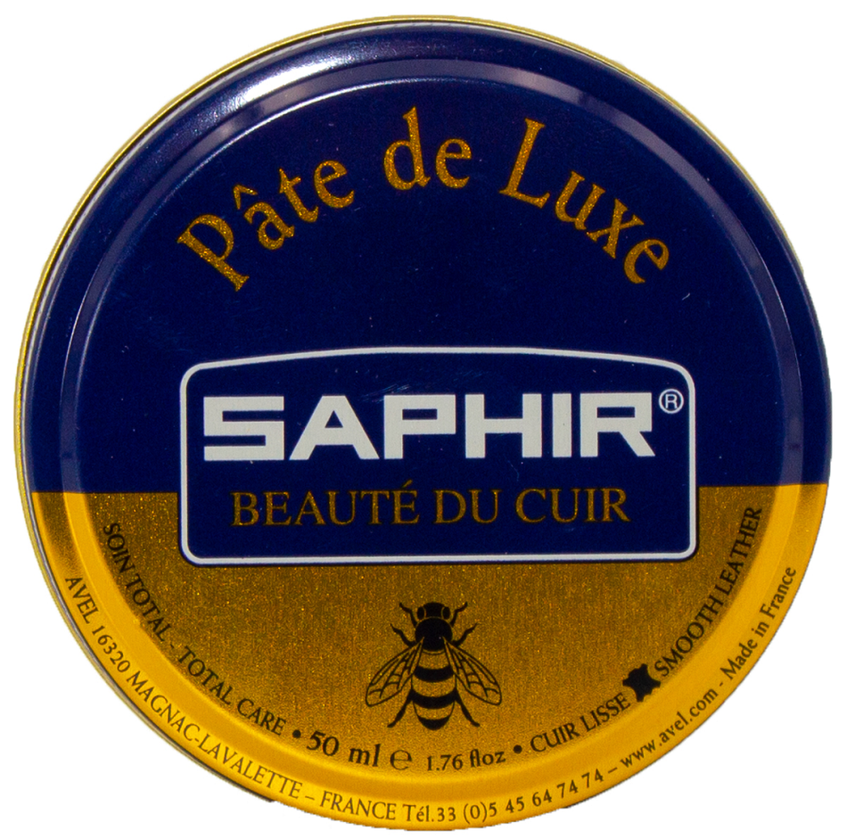 Saphir Pate De Lux 01 Black 50ml #30801