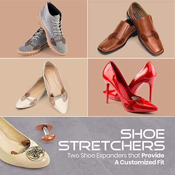 Shoe Stretcher | Shape Extenders and Width Extender for Men's & Women's Shoes or Boots