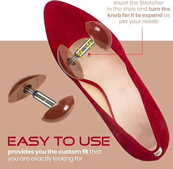 Shoe Stretcher | Shape Extenders and Width Extender for Men's & Women's Shoes or Boots