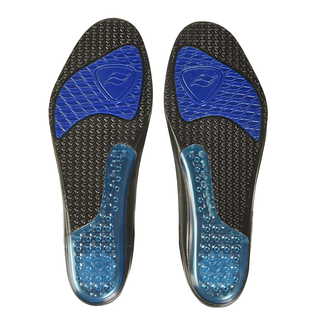 Sof Sole Insoles Men's AIRR Performance Full-Length Gel Shoe Insert