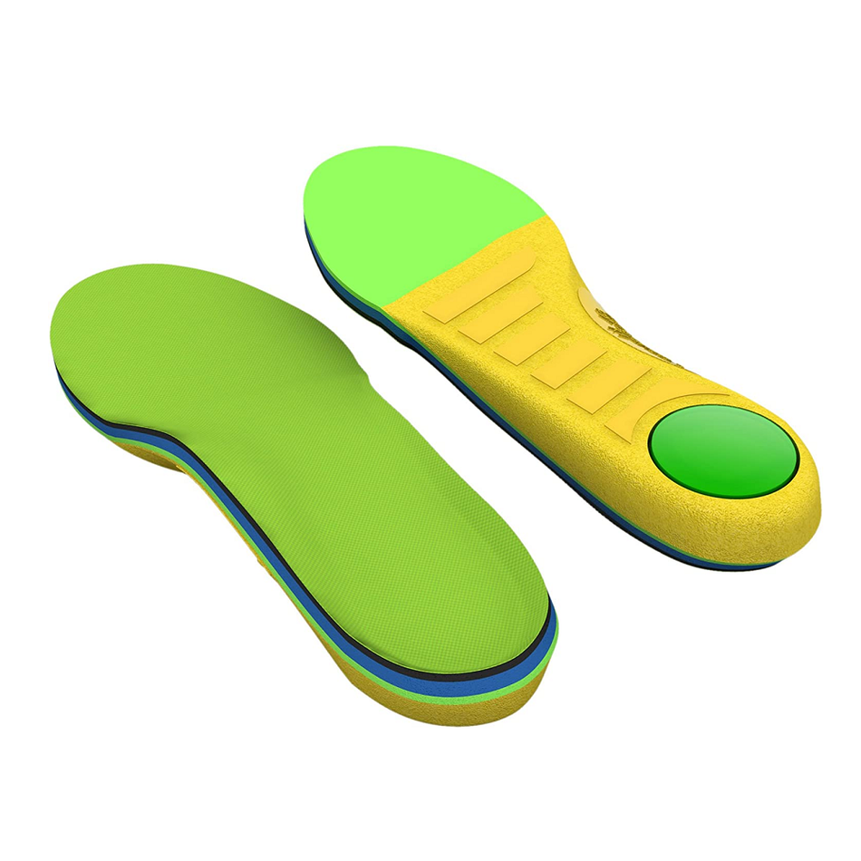 Spenco Kids Polysorb Premium Orthotic Arch Support Shoe Insoles for Children